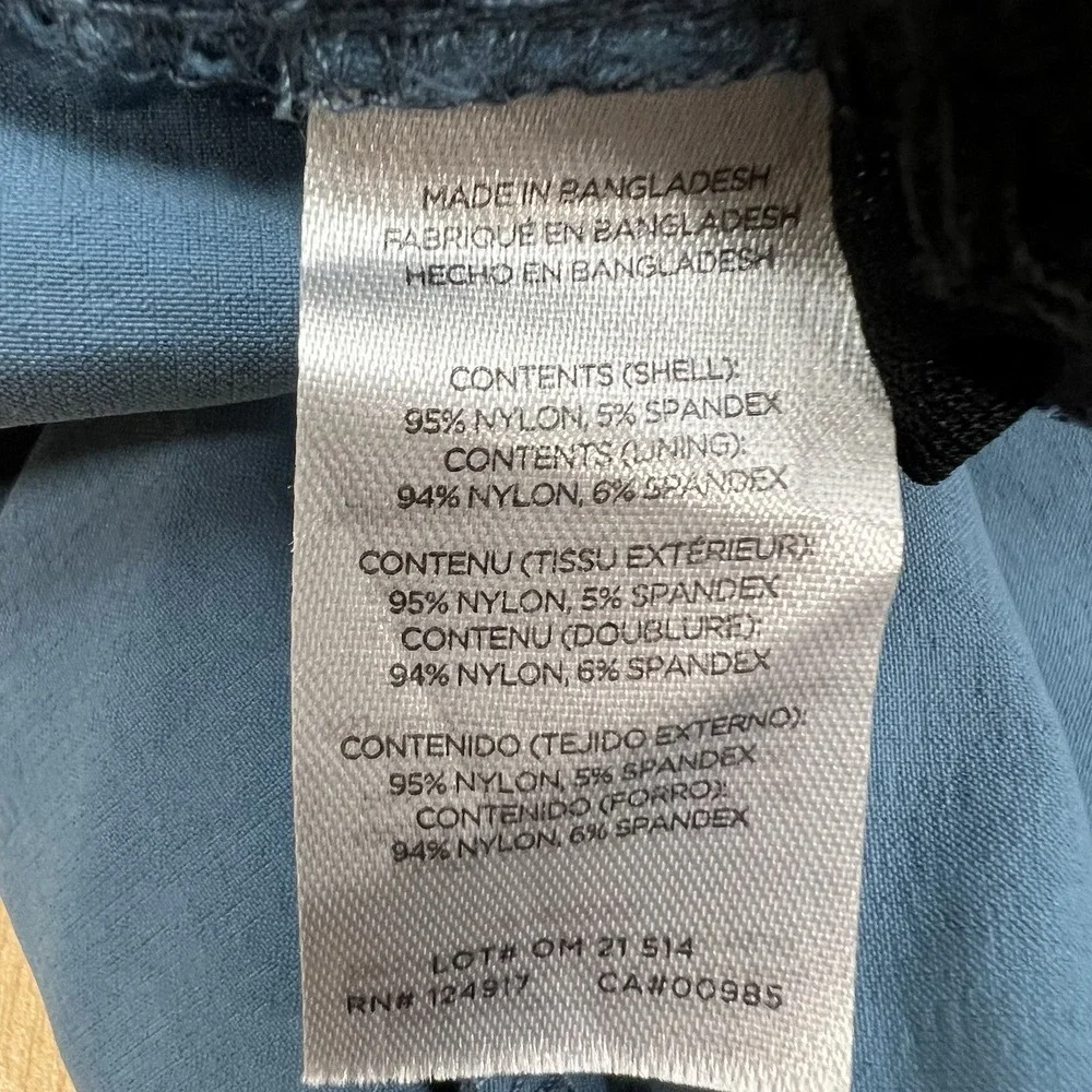 Onia The Calder Swim‎ Trunks Lined Shorts Mens 36x7 Blue Performance Drawstring - Picture 9 of 14